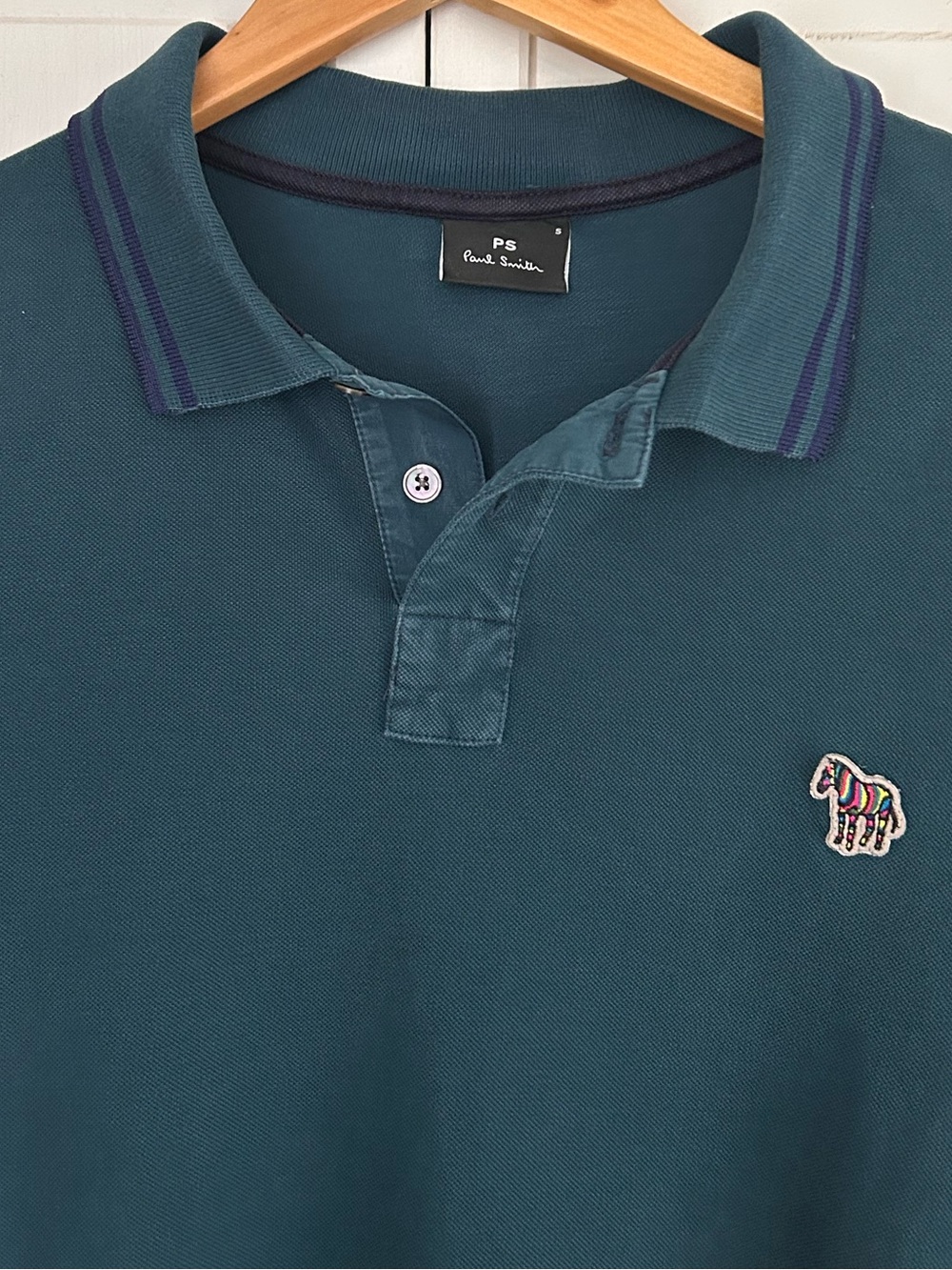 Paul Smith Men’s Size S Short Sleeve 100% Cotton Polo